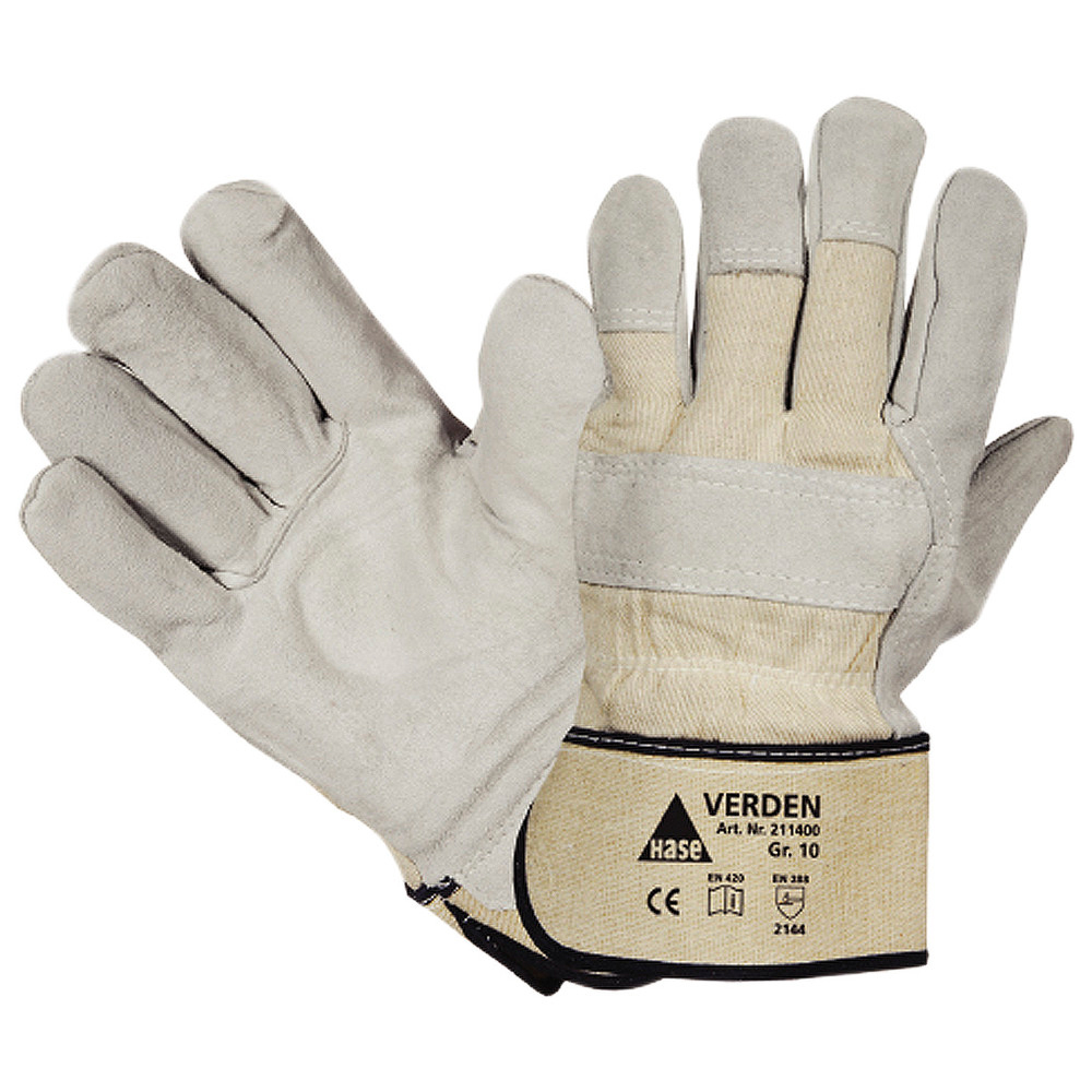 Spaltlederhandschuh Verden, EN 388, Spaltleder, Größe 10
