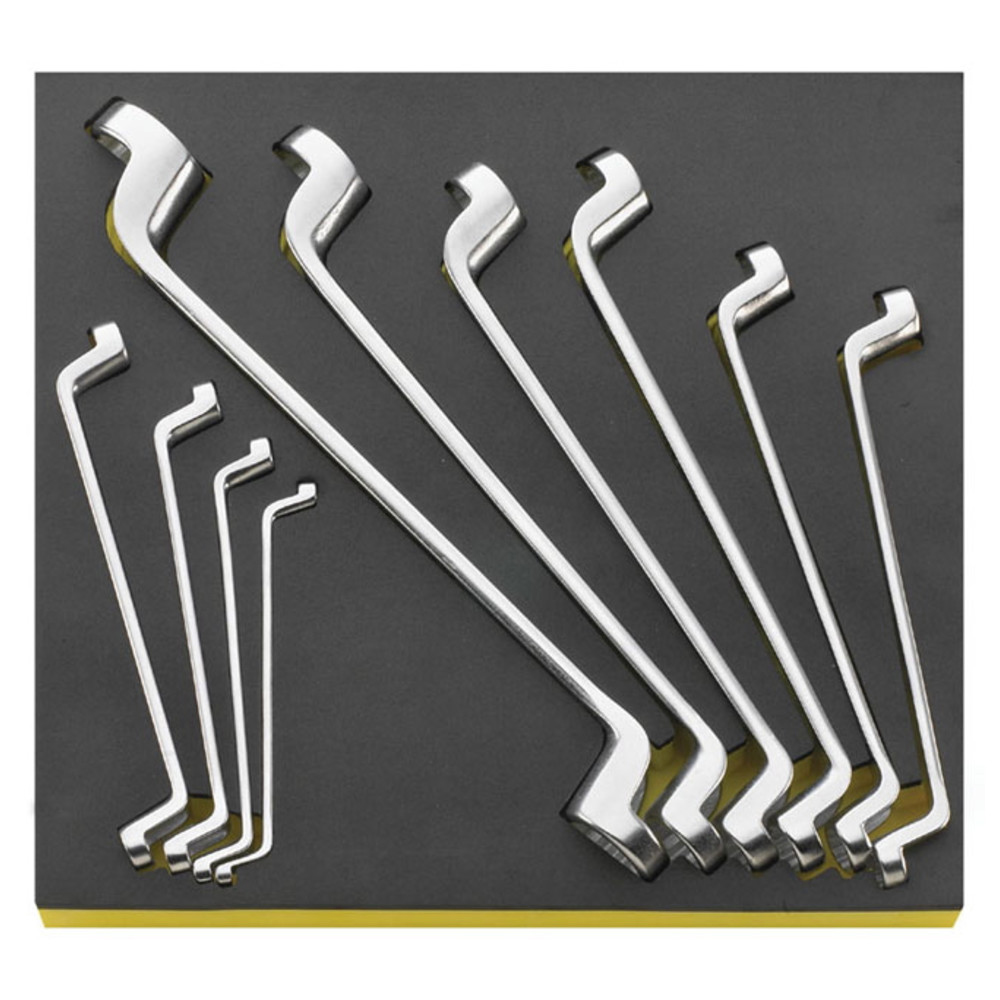 TCS 20/10, 6 x 7-30 x 32 mm Doppelringschlüssel 10 teilig in TCS