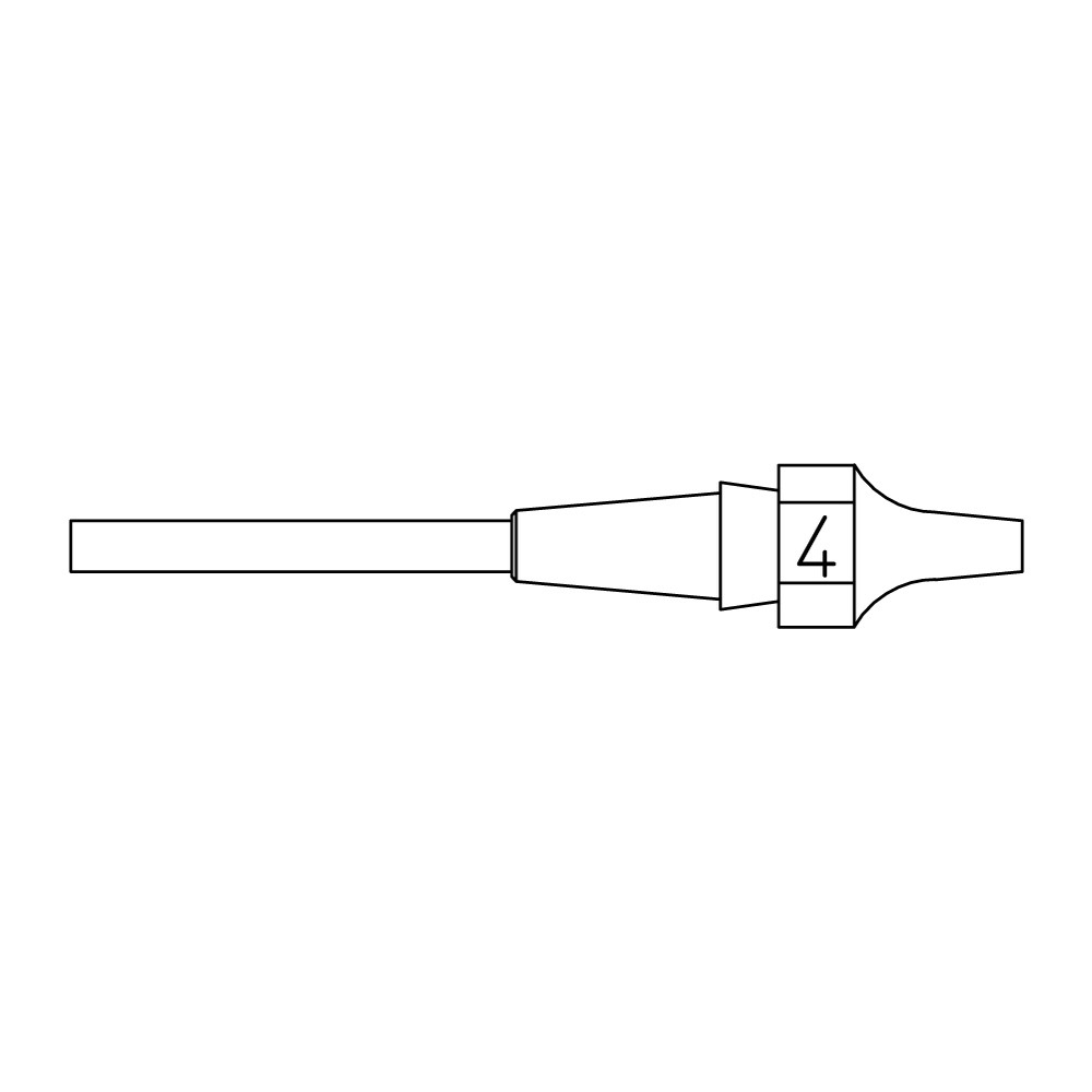 Weller Saugdüse Serie XDSL, XDSL 4/1,2 mm, 2,5 mm