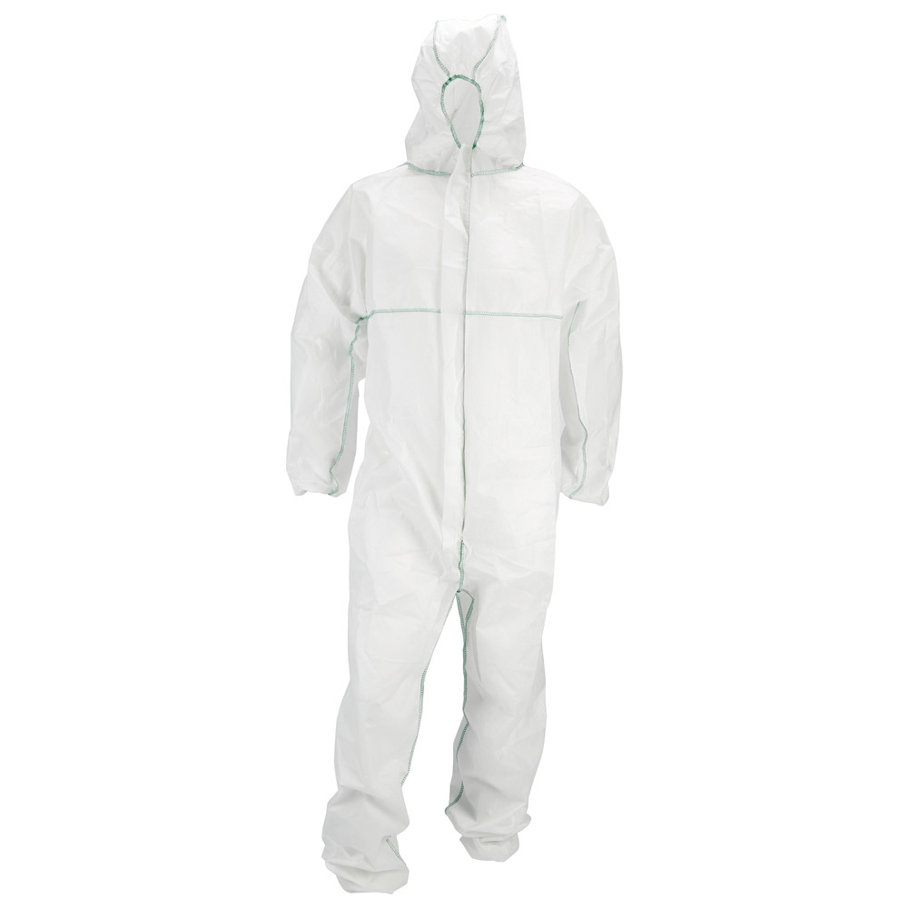 Einwegschutzanzug Comfort, weiß, Größe L