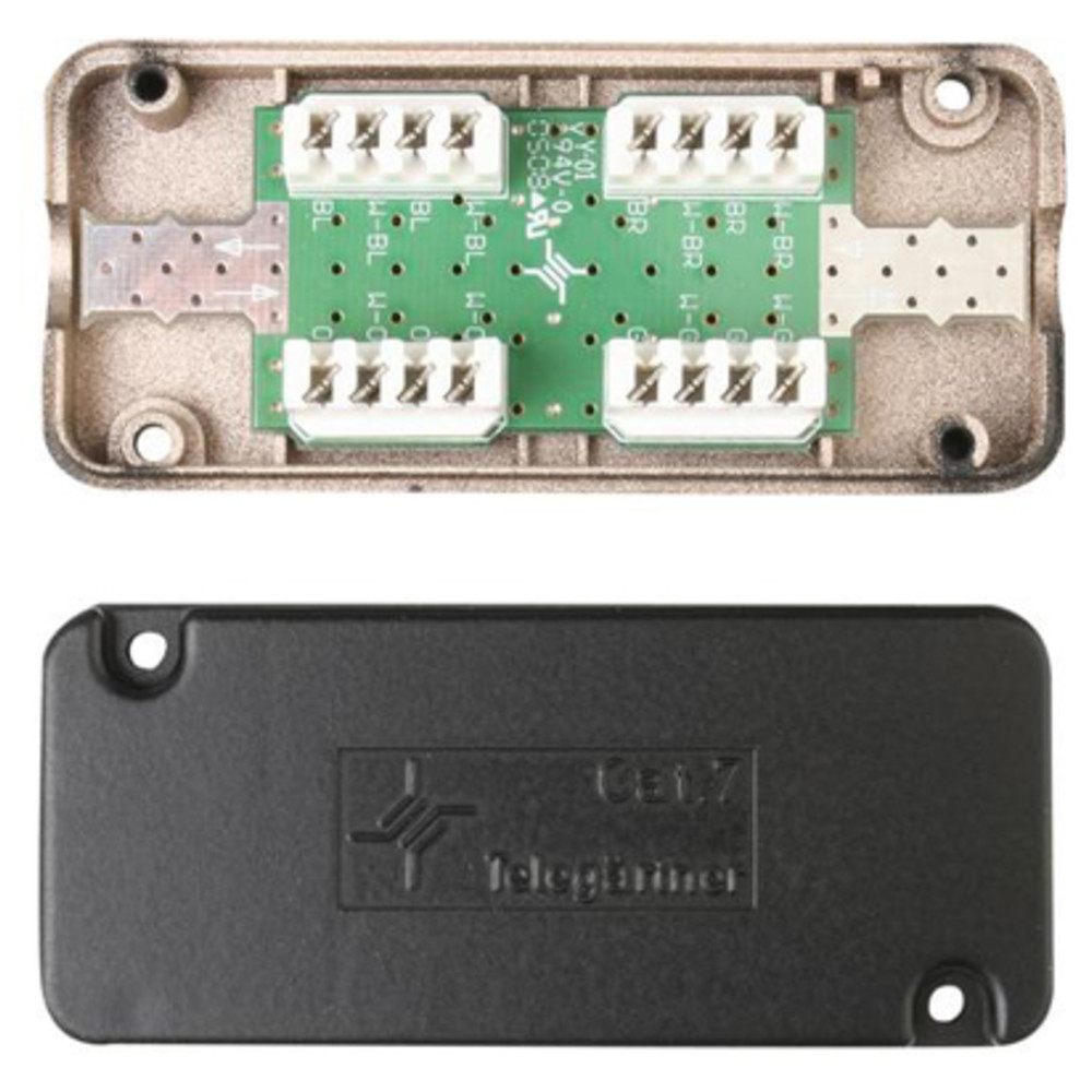 Verbindungsmodul VM 8-8 Cat. 7 (600MHz), schwarz