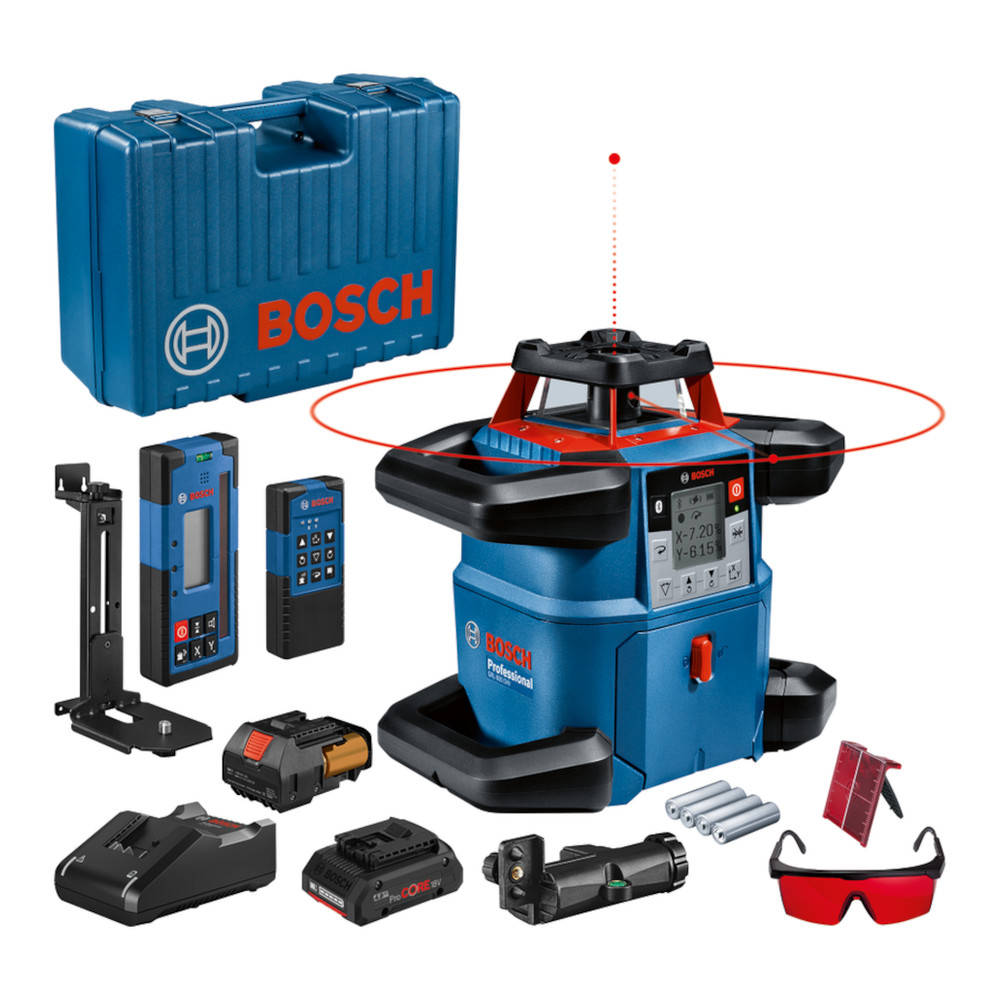 Rotationslaser GRL 600 CHV, mit Akku und Schnellladegerät