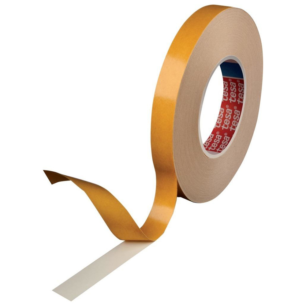 Doppelseitiges Klebeband 4952, 50 m x 12 mm, weiß