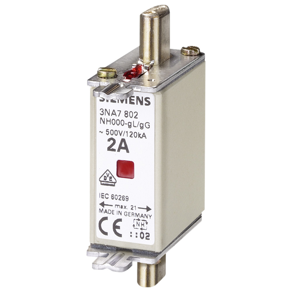 Siemens NH-Sicherungseinsatz gL/gG, 16 A, Kombikennmelder