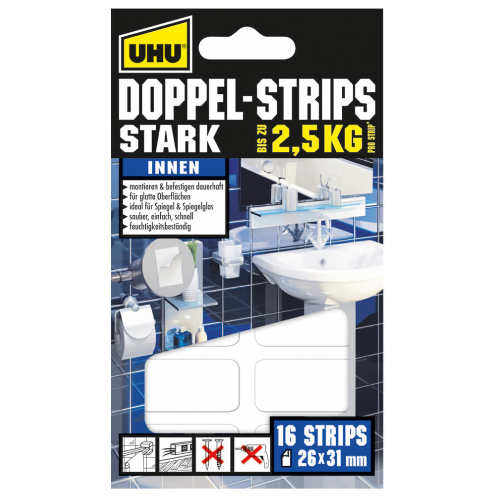 Doppelstrips Stark, 26 x 31 mm