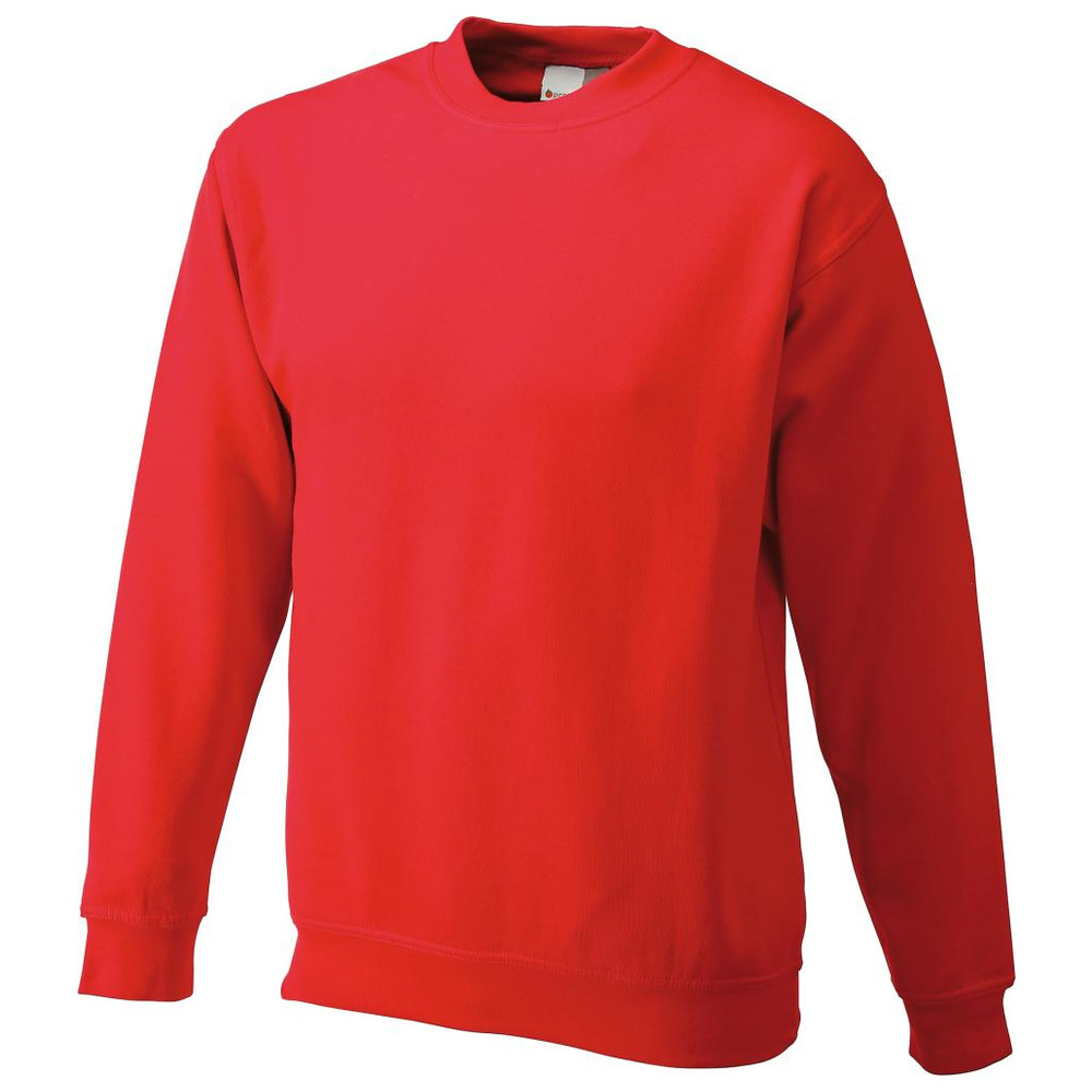 Sweatshirt, Gr. M, feuerrot