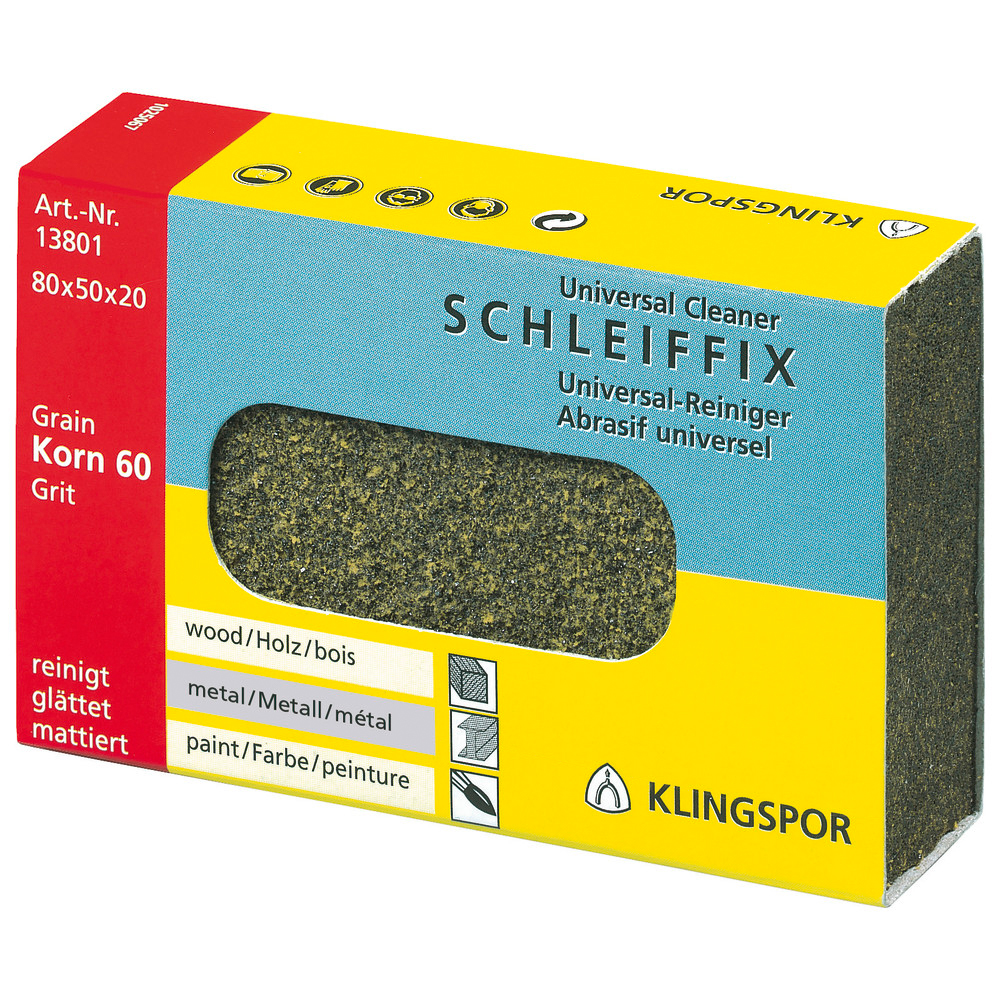 Handschleifklotz SFK655 K 60 80 x 50 x 20 mm