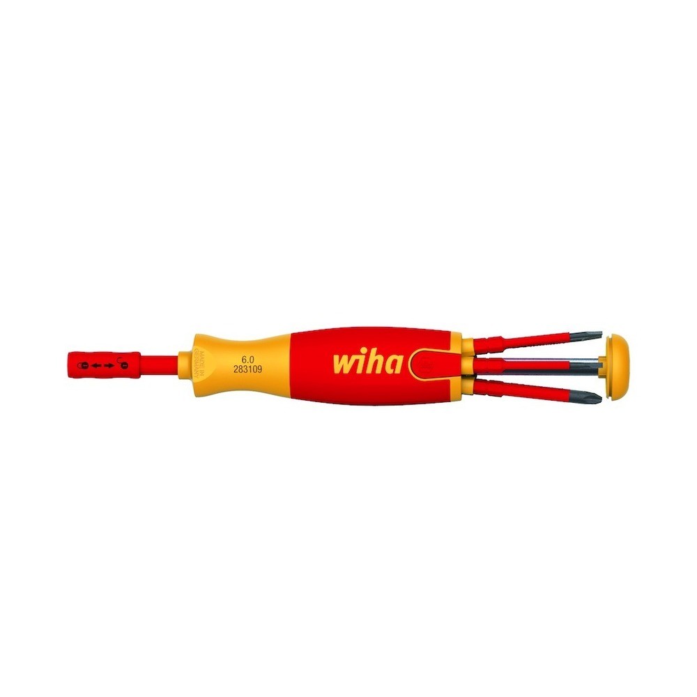 VDE Bit-Magazinhalter 6tlg. Schlitz/PH Wiha