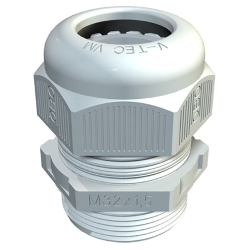 Kabelverschraubung V-TEC VM, metrisches Gewinde, M12 x 1,5
