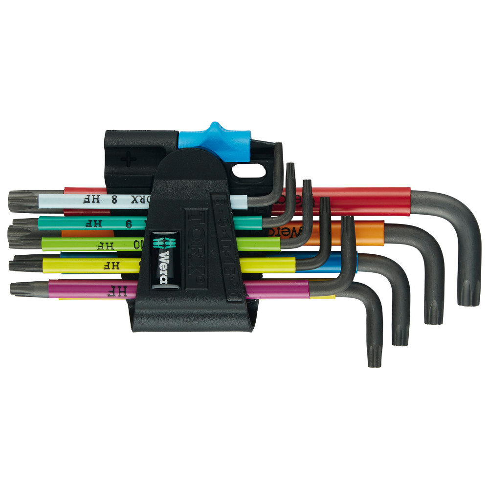 Winkelschraubendrehersatz 9-teilig Multicolor HF