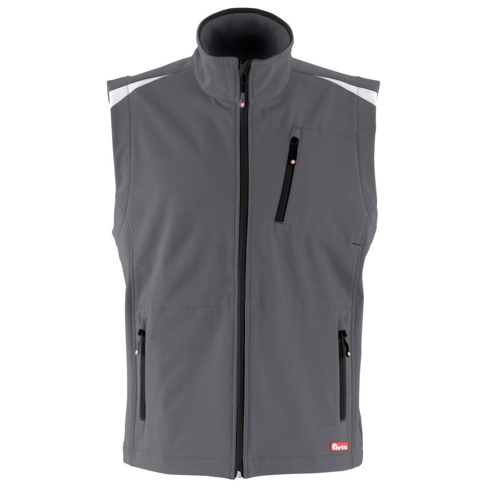 Herren Weste 24, DarkGrey/black, Gr. XL