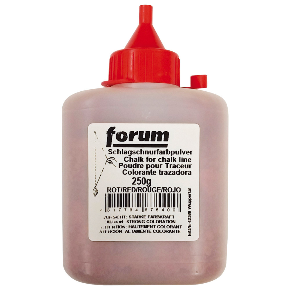 Schlagschnurfarbe 250g rot