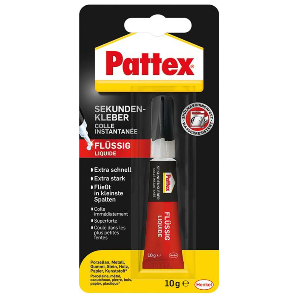 Pattex Sekundenkleber Classic flüssig 10 g