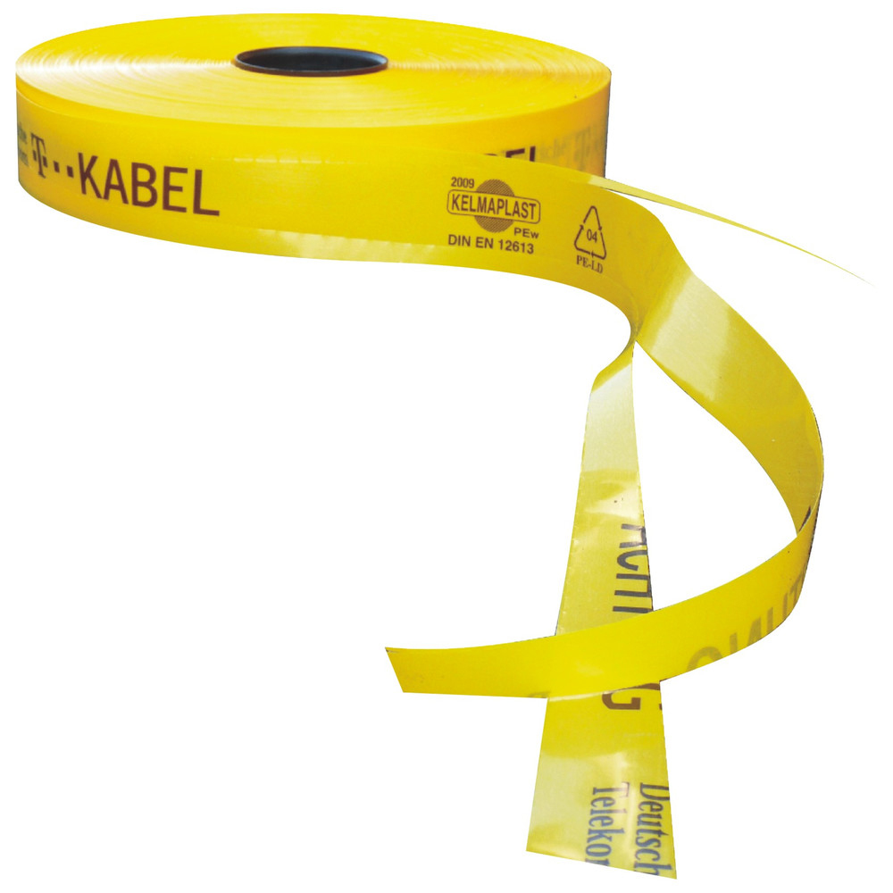 Kabeltrassenband für Telekomkabel, 50 mm, 250 m