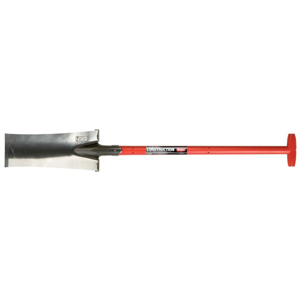 Rodespaten Fiber 5001 T-Stiel, 380 x 140 mm