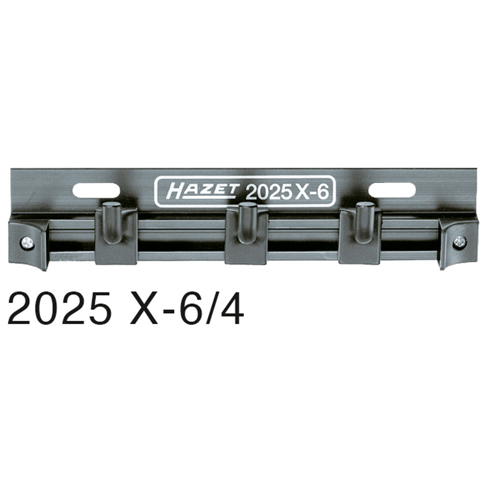 Führungsschiene mit Haken 2025X-6/4 - Anzahl Werkzeuge: 4