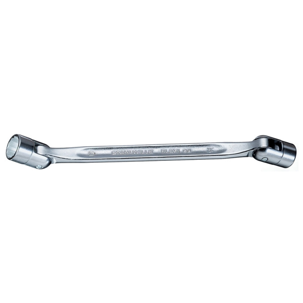 29a Doppel-Gelenkschlüssel FLEXI, SW 1/2 x 9/16"
