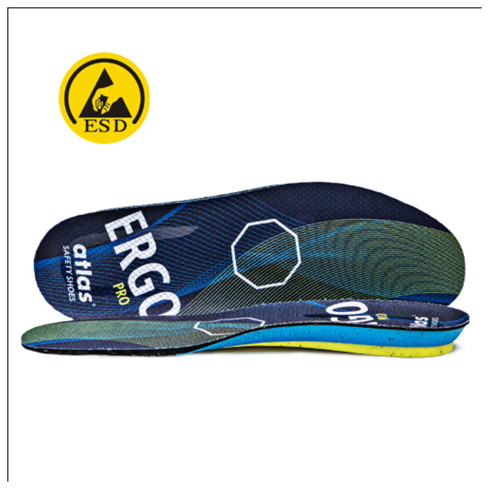 Ergo Pro Einlegesohle, Größe 35-37, blue / yellow
