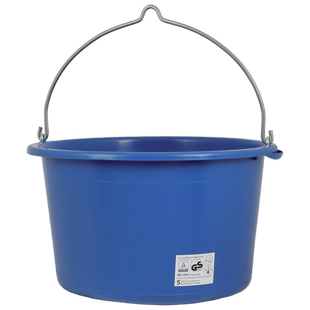 Mörtelkübel 40 L, kranbarblau