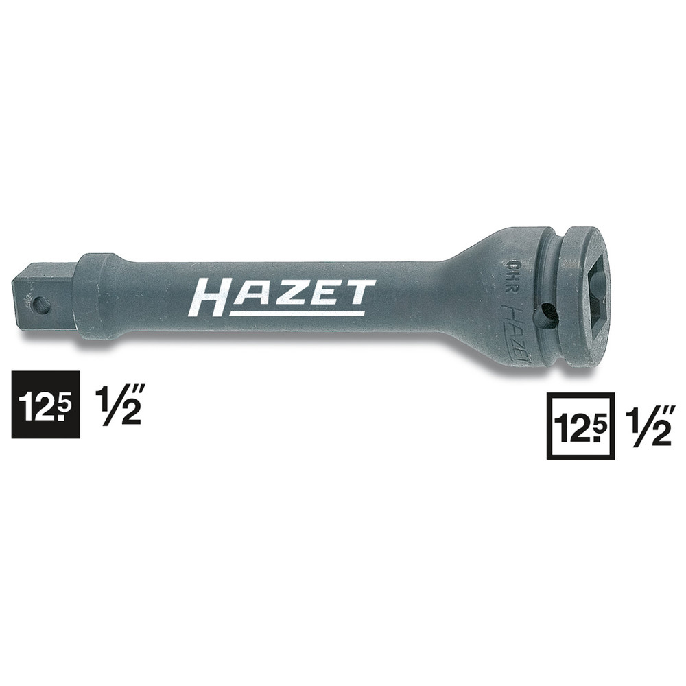 Schlag-, Maschinenschrauber-Verlängerung 9005S-5 - Vierkant hohl 12,5 mm (1/2 Z