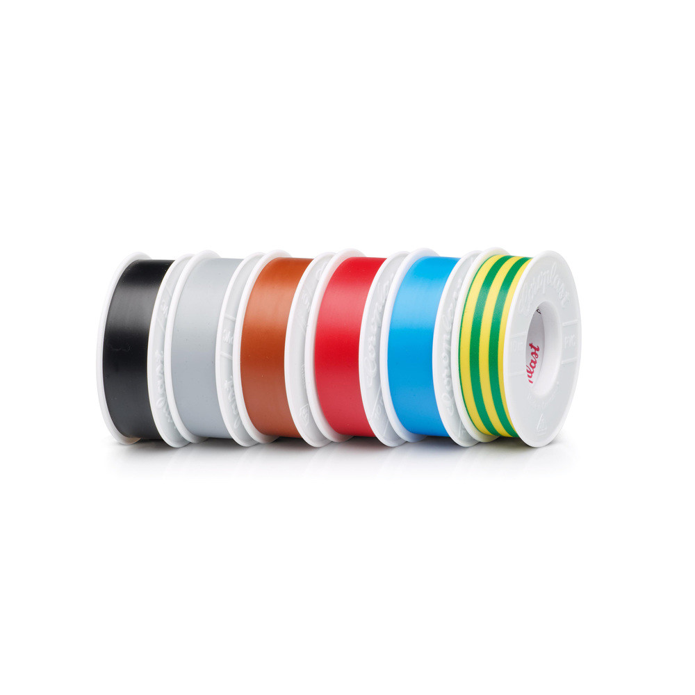 Isolierband Nr. 302 10mx15 mm grün/gelb