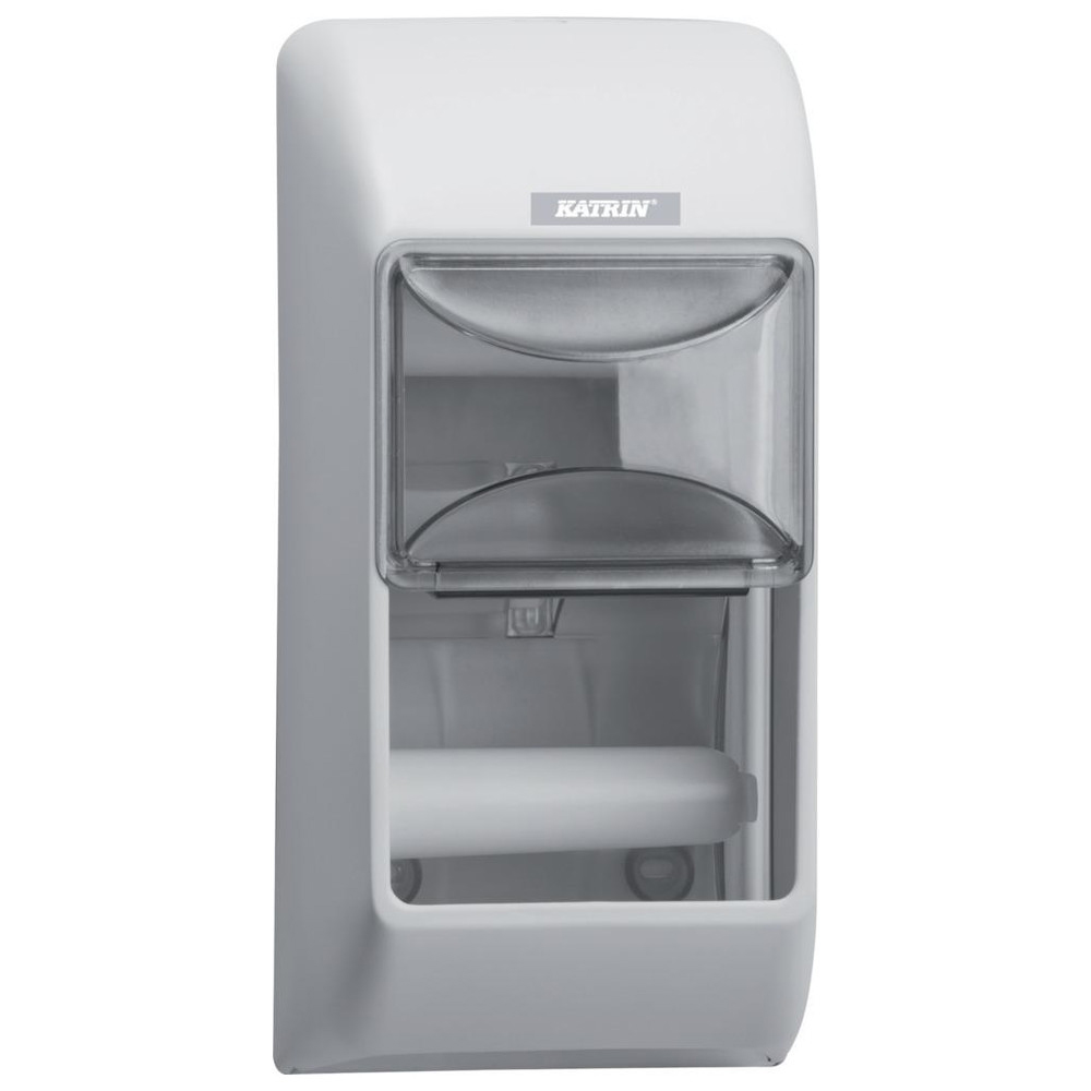 Toilettenpapierspender für 2 Rollen, weiss