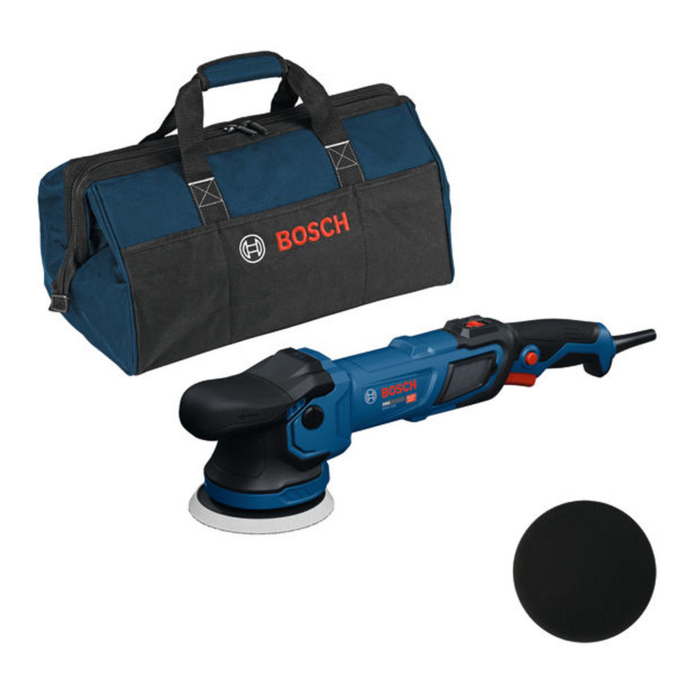 Polierer GPX9-125S, Schwamm 130 mm, Bosch Professional Werkzeugtasche
