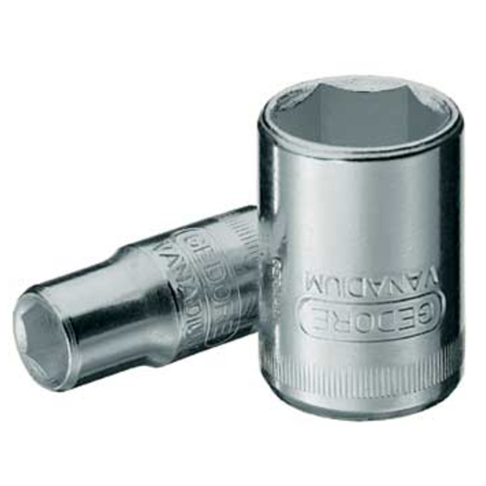 Steckschlüsseleinsatz 1/4", DIN 3124, 6-kant, 4 mm
