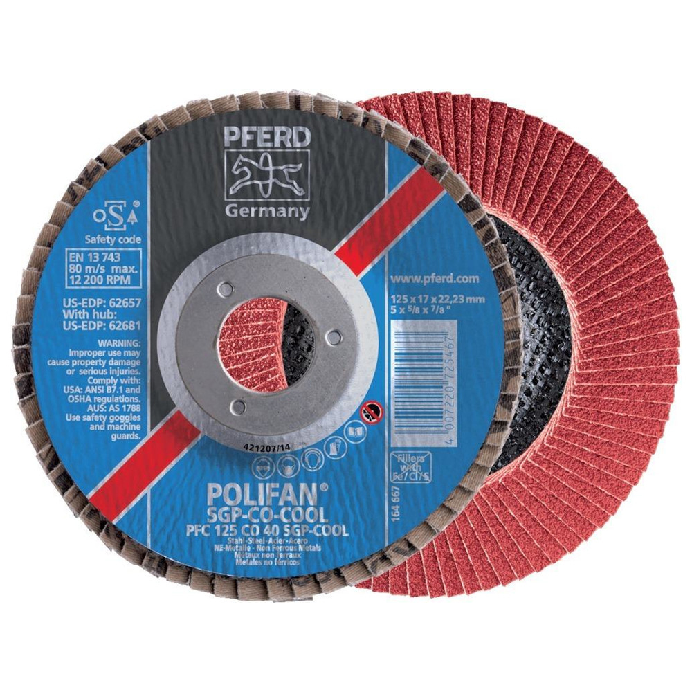 Fächerschleifscheibe gerade 115 mm CO40 SGP-COOL
