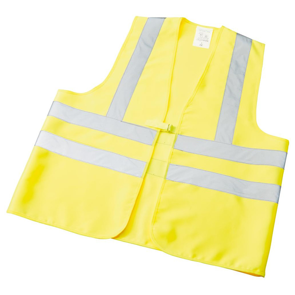 Warnweste Max, Gr. L, Textil, gelb