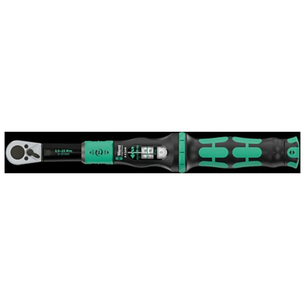 Drehmomentschlüssel, mit Umschaltknarre Click-Torque Lock A 6,1/4", 2,5 bis 25Nm