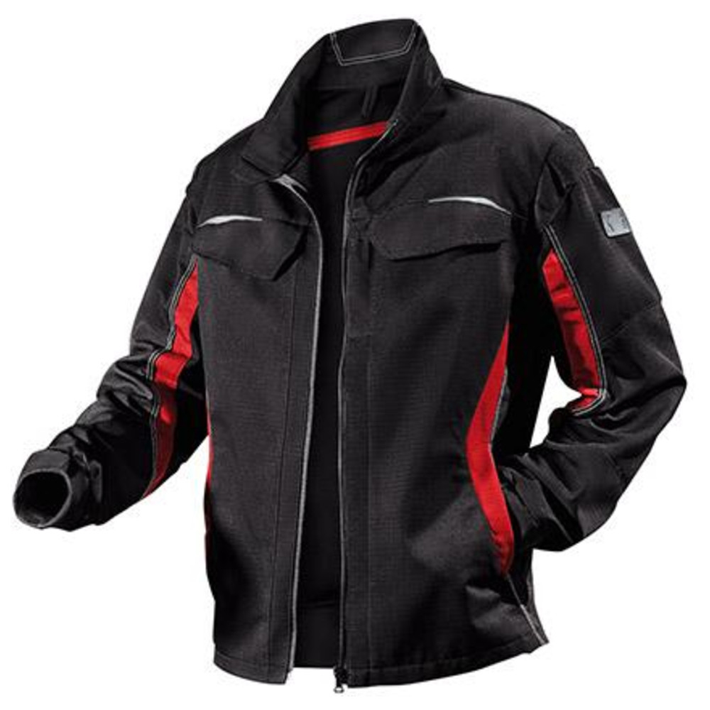 Jacke Pulsschlag Gr. 56 schwarz/rot