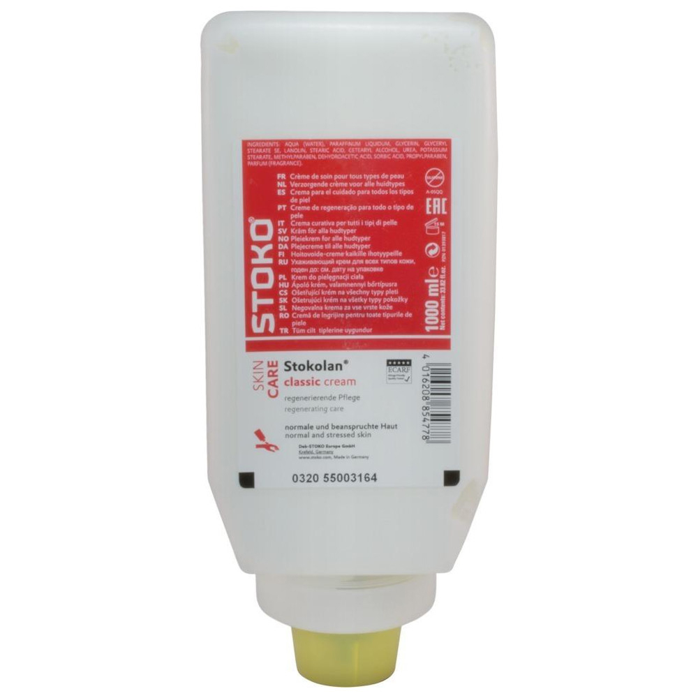 Hautpflegecreme STOKOLAN 1000 ml Softflasche classic