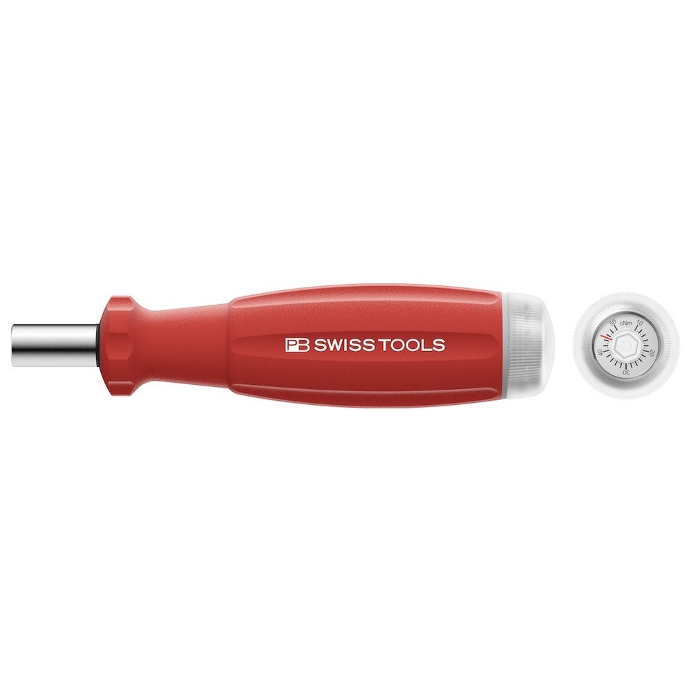 Drehmomentschraubendreher 10-50cNm mit Bitaufnahme PB Swiss Tools