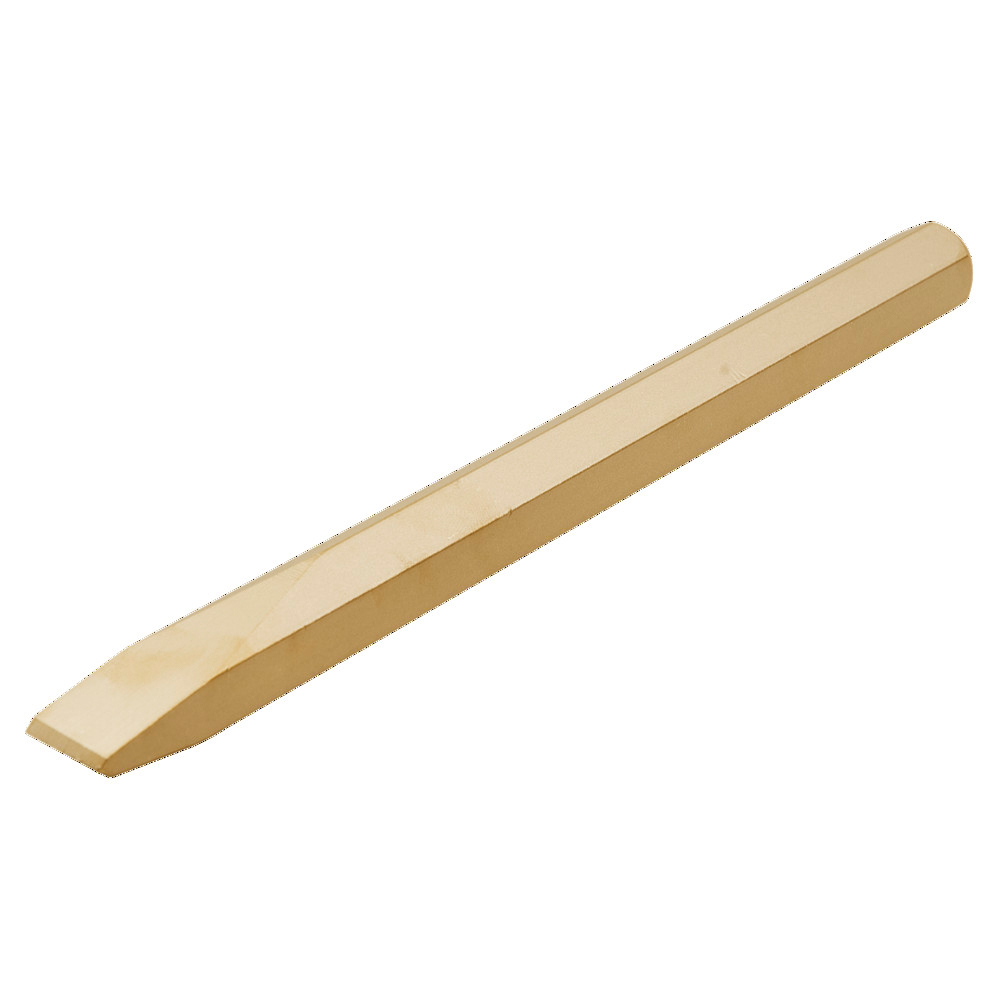 Maurermeißel funkenfrei, 6-kant-Schaft, ähnlich DIN 7254, 200 x 6 mm