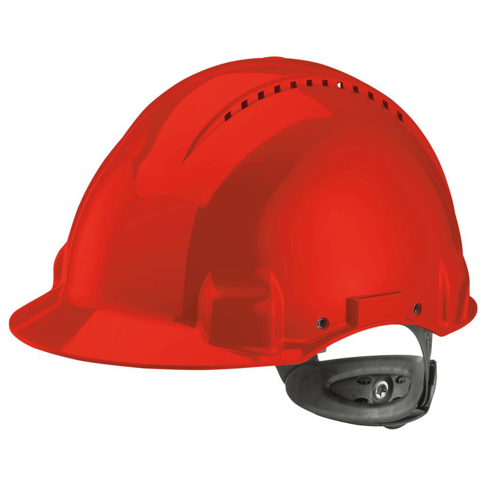 Schutzhelm G3000N, ABS, Ratschensystem, rot