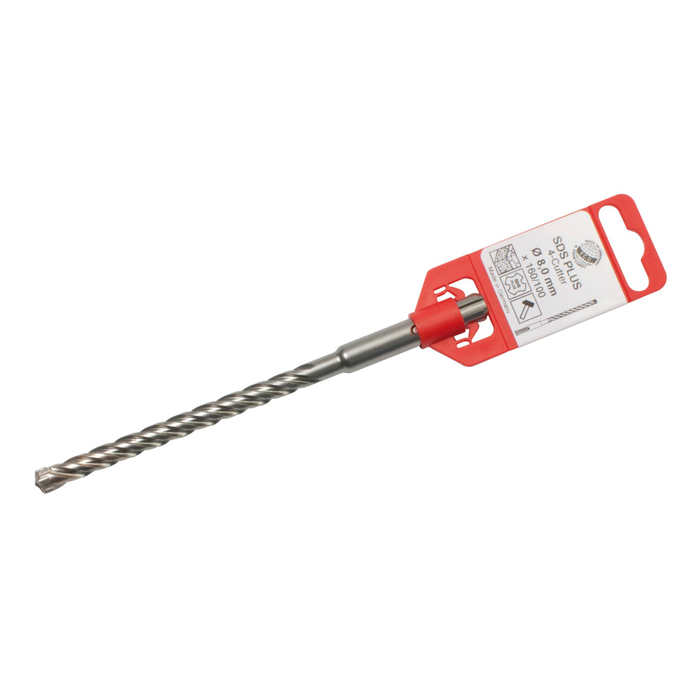 Hammerbohrer SDS-PLUS, 4-Schneider, 5 x 160 mm, Arbeitslänge 100 mm