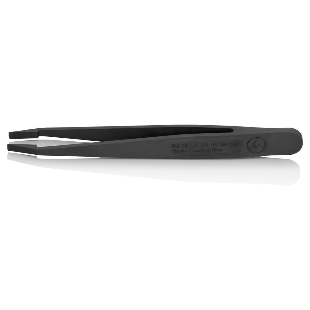 Kunststoffpinzette ESD, schwarz 92 09 04 ESD KNIPEX