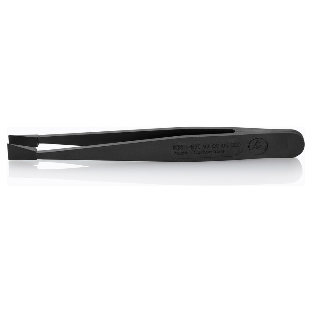 Kunststoffpinzette ESD, schwarz 92 09 05 ESD KNIPEX