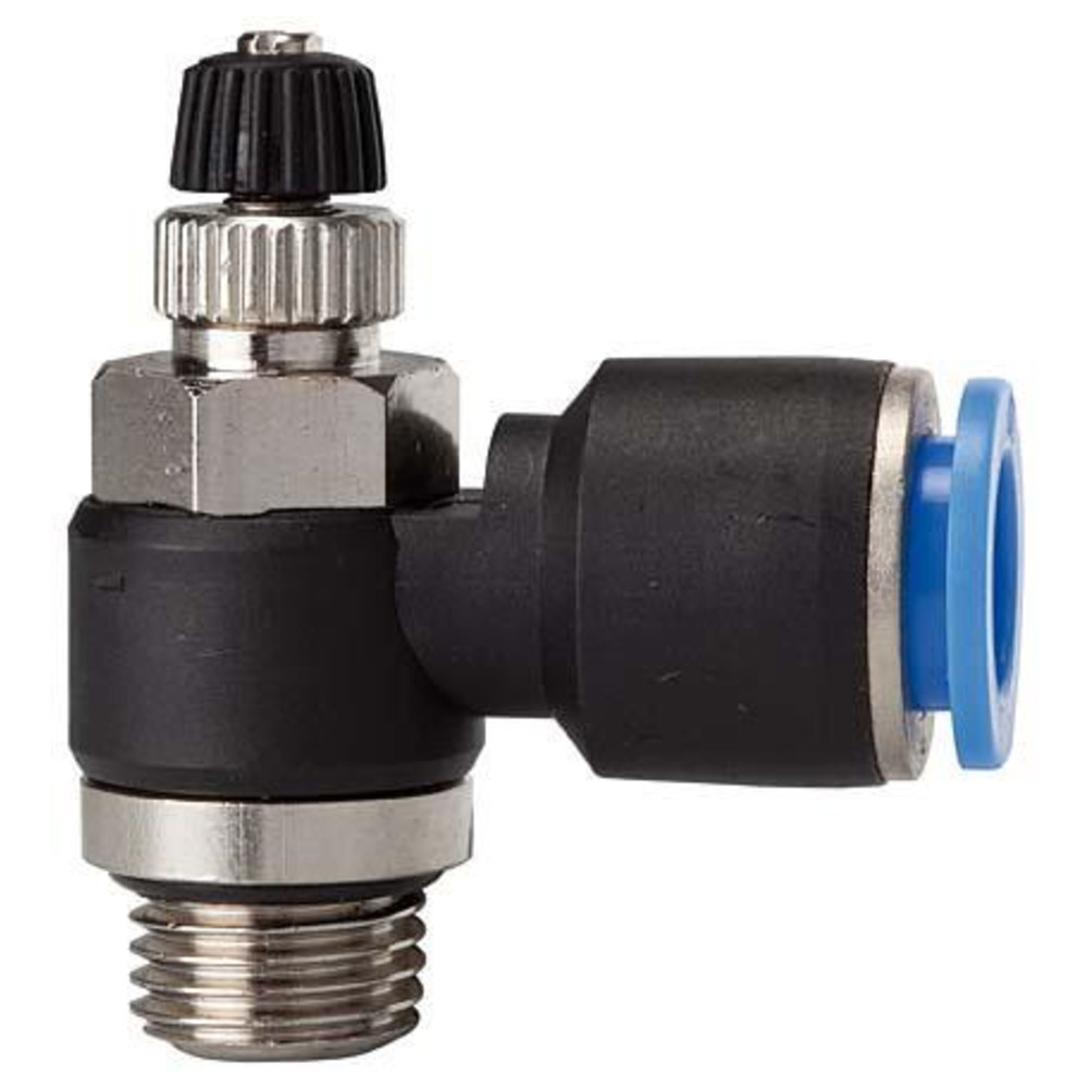Drosselrückschlagventil ZD B-Serie G 1/4 a. Zuluft D6