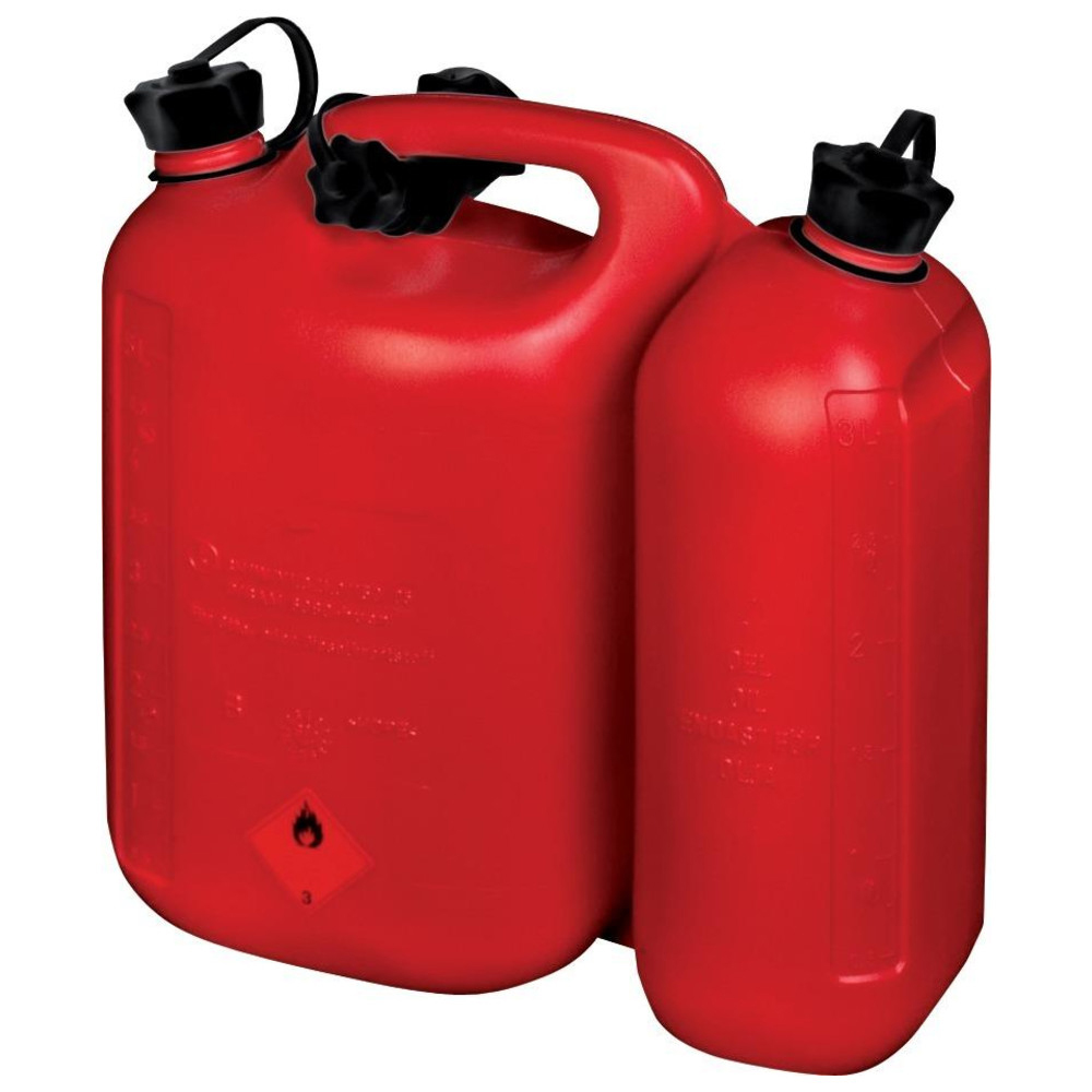 Doppelkanister ECO 5,5+3l rot Hünersdorff