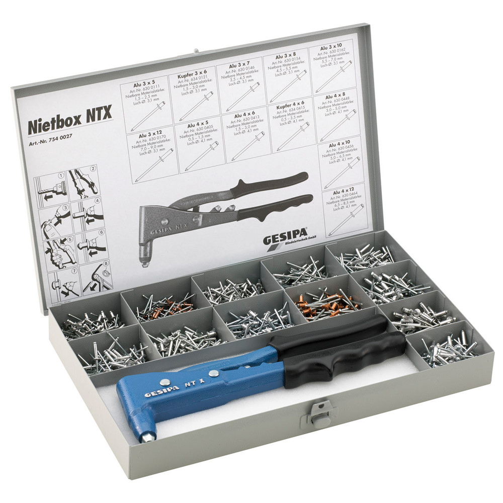 Nietbox mit NTX