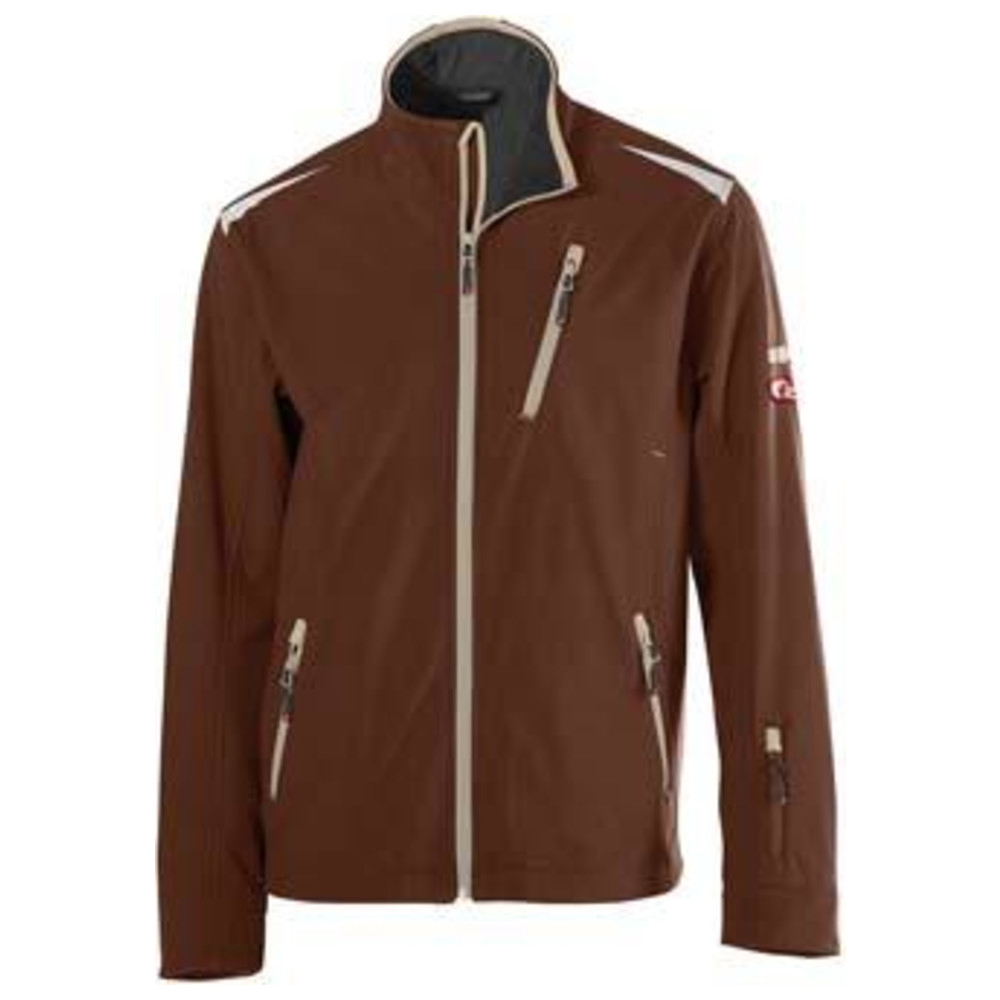 Herren Jacke 24, Brown/beige, Gr. 3XL