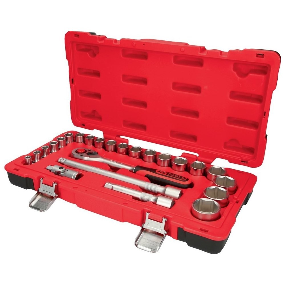 Steckschlüssel-Satz 1/2" 24-teilig