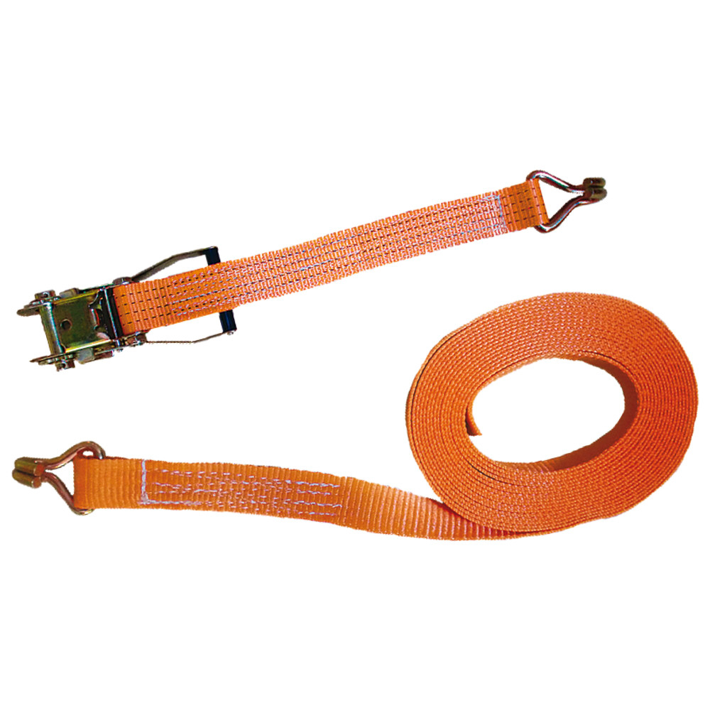 Zurrgurt, zweiteilig mit Ratsche, 2000/4000 kg, 8m, 50mm
