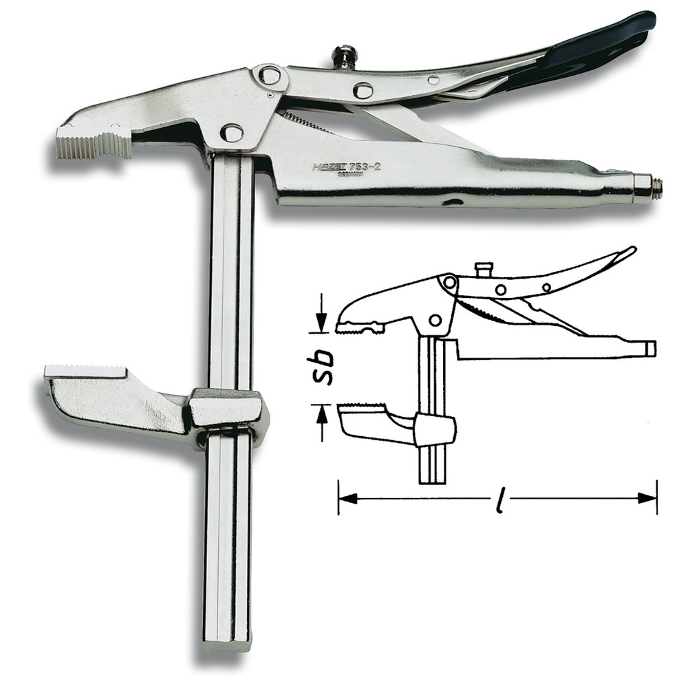 Grip-Zange 753-2 - Gesamtlänge: 260 mm