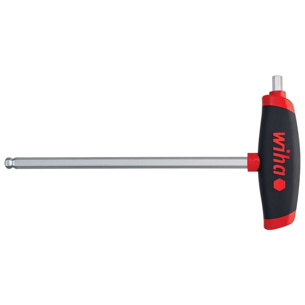 T-Griff-Schraubendreher mit Seitenabtrieb 4x150mm Kugelkopf Wiha