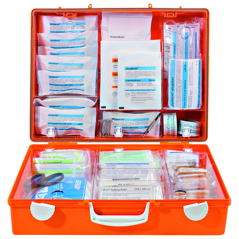 Füllung Standard mit Erweiterung Set Plus, DIN 13169