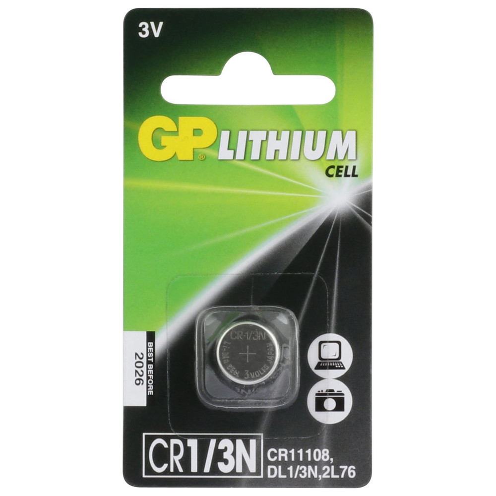 Lithium-Knopfzelle, CR1/3 3V