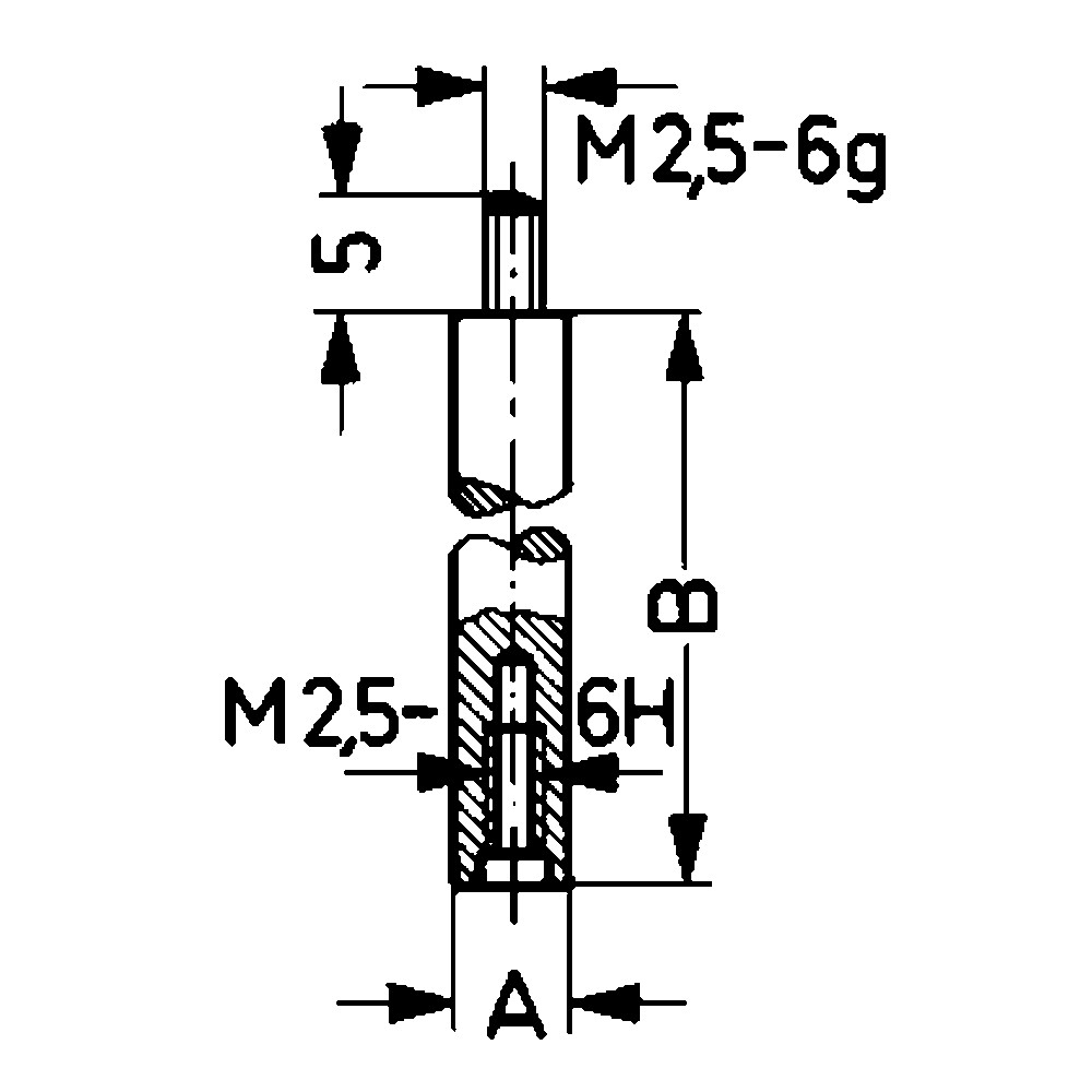 Verlängerungsstück 10 mm